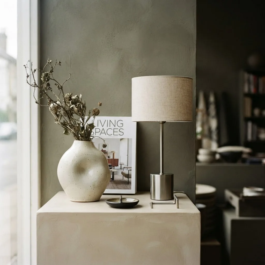 Illustrative product styling still life for campaign creative