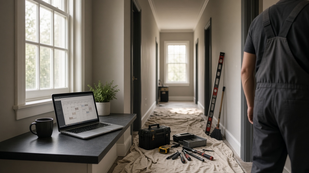 Illustrative photography for Home Services. Not a client project.